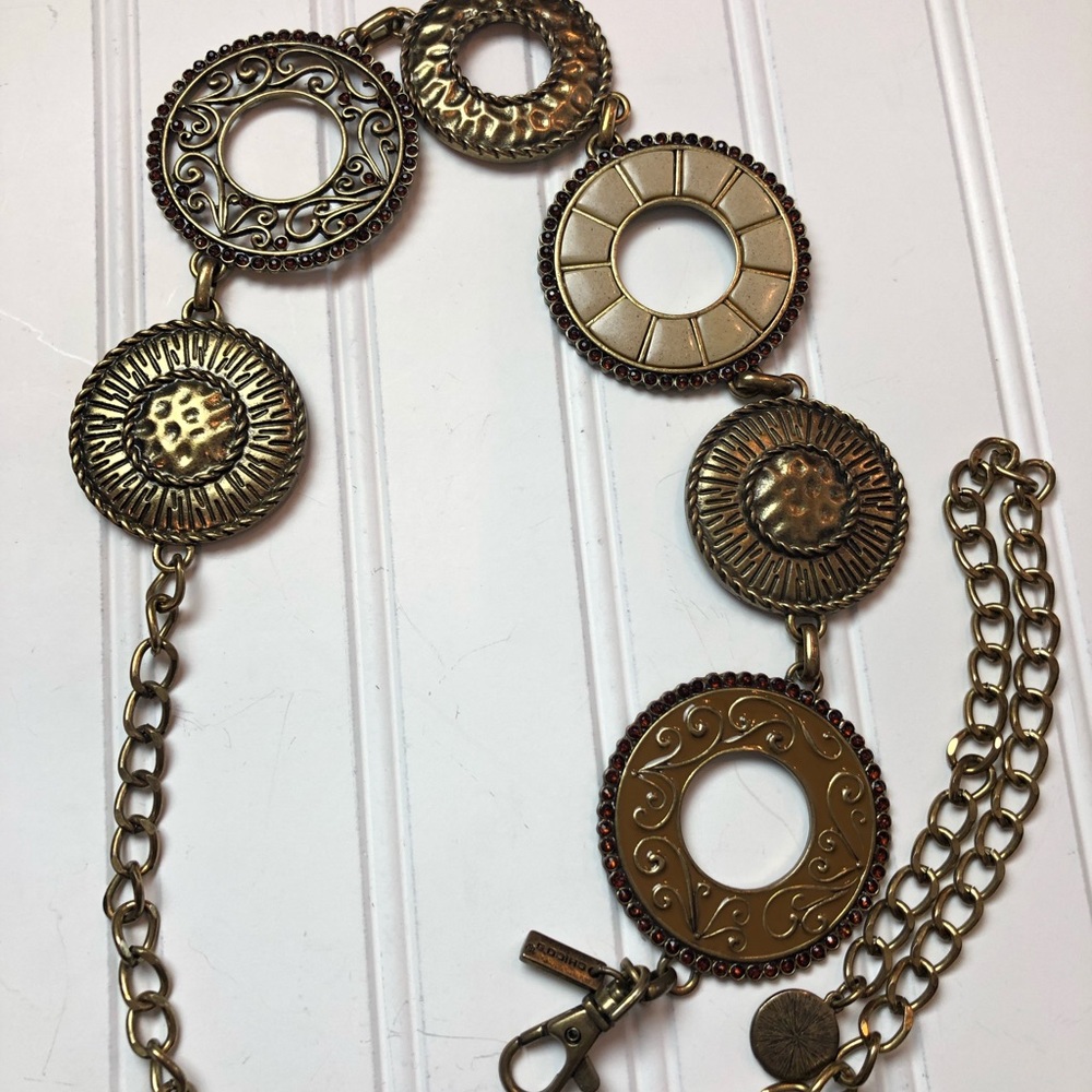 Chico’s Adjustable Chain Belt - Picture 2 of 8